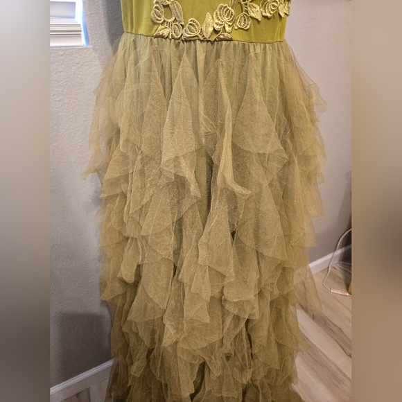 Chic Olive Green Maxi Dress (Stock Photo) - Picture 8 of 8